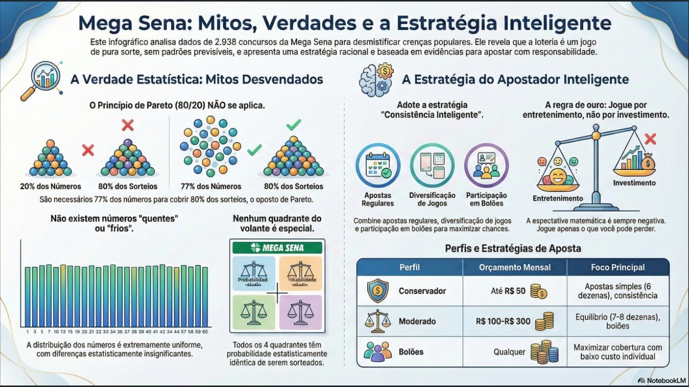 Mega Sena: Mitos, Verdades e a Estratégia Inteligente